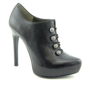 Carlos Santana Leather Booties